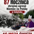 Msza św. za Obrońców Poczty Polskiej w Gdańsku 