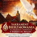 SAKRAMENT BIERZMOWANIA DLA MŁODZIEŻY I DOROSŁYCH